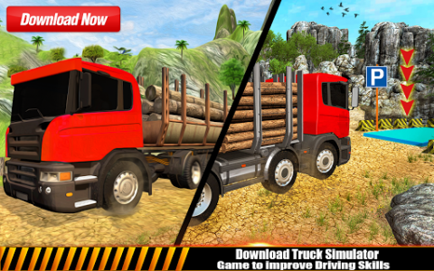 اسکرین شات بازی Police Car Chase Cargo Truck Driver – Truck Games 8