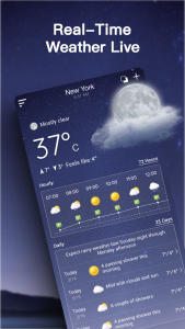 اسکرین شات برنامه Live Weather Forecast 2