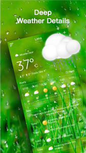 اسکرین شات 3 برنامه Live Weather Forecast