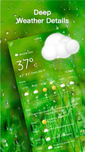 اسکرین شات برنامه Live Weather Forecast 3