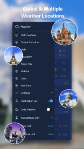 اسکرین شات 8 برنامه Weather Live - Radar & Widget