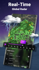 اسکرین شات برنامه Weather Forecast - Live Radar 3