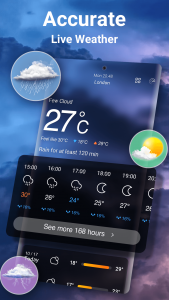 اسکرین شات برنامه Weather Forecast - Live Radar 1