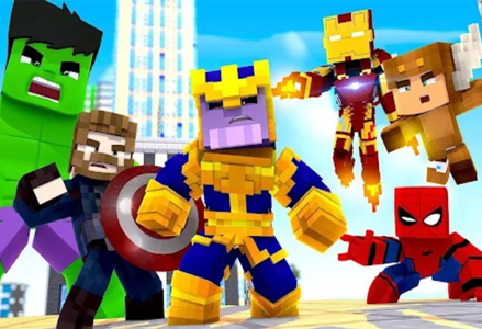 اسکرین شات برنامه Avengers Superheroes Mod for Minecraft PE - MCPE 3