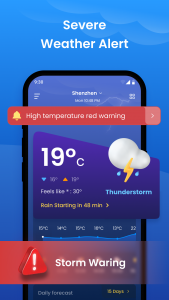 اسکرین شات برنامه Weather - Live Radar Tracker 6