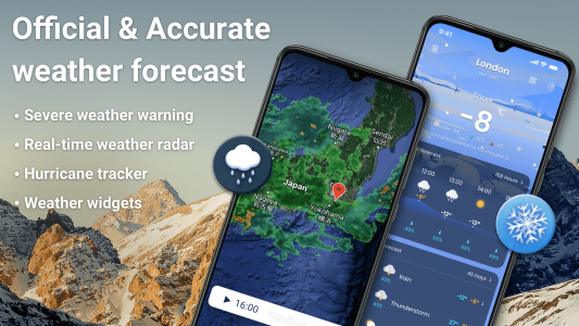 اسکرین شات برنامه Weather: Live radar & widgets 8