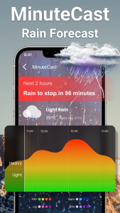 اسکرین شات 6 برنامه Weather: Live radar & widgets