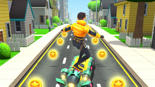 اسکرین شات 1 بازی Battle Subway Run