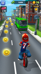 اسکرین شات بازی Bike Blast- Bike Race Rush 4