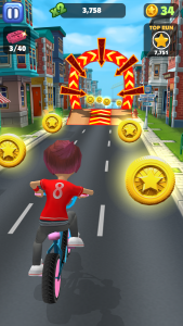 اسکرین شات بازی Bike Blast- Bike Race Rush 5