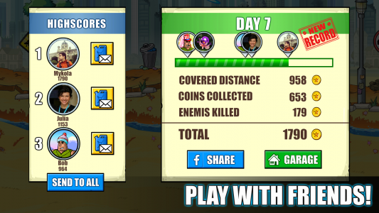 اسکرین شات بازی Mad Day - Truck Distance Game 3