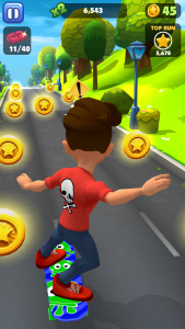 اسکرین شات 7 بازی Skater Run Skate Park