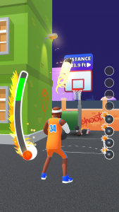 اسکرین شات بازی Hoop Legend: Basketball Stars 3