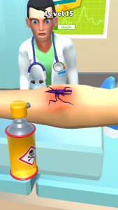 اسکرین شات بازی Master Doctor 3D:Hospital Hero 1