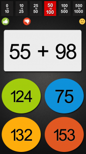 اسکرین شات 6 برنامه Fast Math with Tables