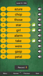 اسکرین شات 4 برنامه Learn English Word Reading