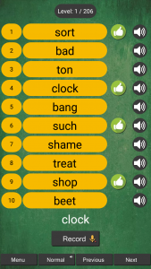 اسکرین شات 2 برنامه Learn English Word Reading