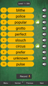 اسکرین شات 5 برنامه Learn English Word Reading