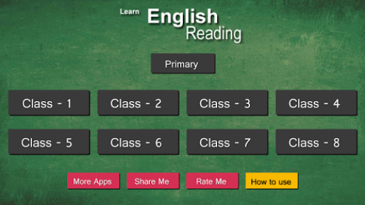 اسکرین شات برنامه Kids Learn English Reading: Learn how to pronounce 1