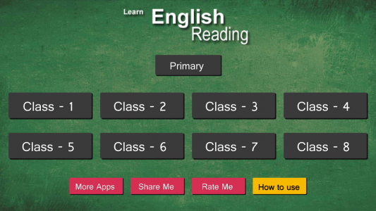 اسکرین شات 1 برنامه Learn English Reading