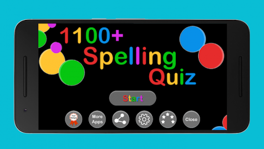 اسکرین شات برنامه 1100+ Spelling Quiz for spelling learning 1