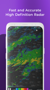 اسکرین شات برنامه MyRadar Weather Radar 1