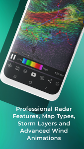 اسکرین شات برنامه MyRadar Weather Radar 5