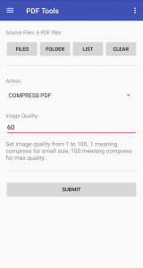 اسکرین شات 2 برنامه PDF Tools