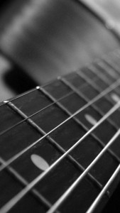 اسکرین شات 1 برنامه Acoustic Guitar Live Wallpaper