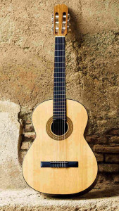 اسکرین شات 2 برنامه Acoustic Guitar Live Wallpaper