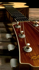 اسکرین شات 5 برنامه Acoustic Guitar Live Wallpaper