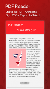 اسکرین شات برنامه PDF Reader & PDF Viewer Pro 7