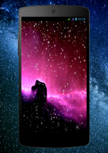 اسکرین شات 1 برنامه Space Live Wallpaper