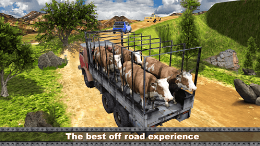 اسکرین شات بازی Farm Animal Transporter Truck Simulator 2017 1