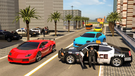 اسکرین شات بازی Crime City Cop Car: Driver 3D Police 2018 3