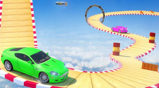 اسکرین شات برنامه IMPOSSIBLE DRIVING: STUNT CAR RACING GAME 2