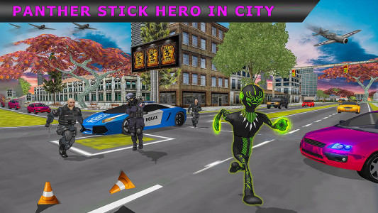 اسکرین شات برنامه Mighty Stick Rope Hero 6