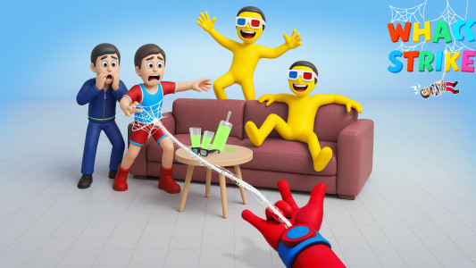 اسکرین شات 1 بازی Whack Strike - Sling & Slam