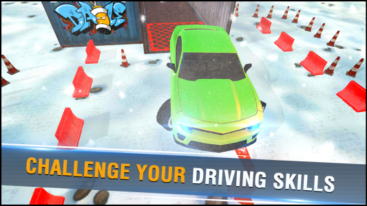 اسکرین شات بازی Winter Car Parking Drive Free Game : 3D Car Games 8