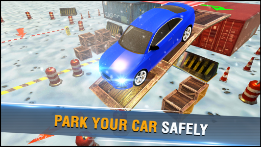 اسکرین شات بازی Winter Car Parking Drive Free Game : 3D Car Games 7
