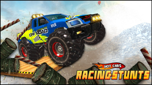 اسکرین شات 3 بازی Monster Truck - Car Games 3d