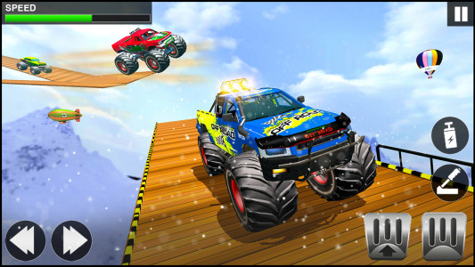 اسکرین شات 4 بازی Monster Truck - Car Games 3d