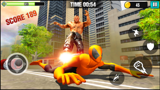 اسکرین شات بازی Power Hero Spider - Free fighting games 2020 4