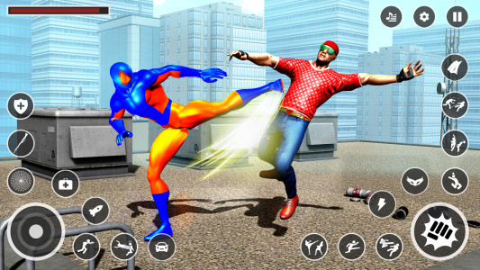 اسکرین شات بازی Spider Power Hero Fighter Game 2