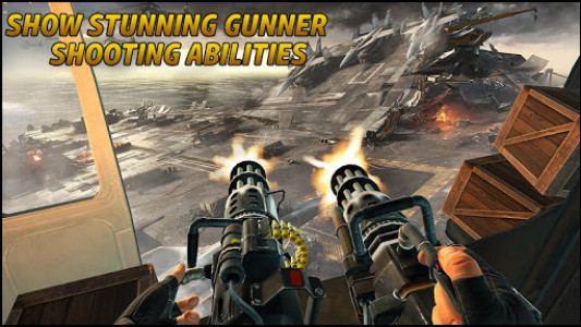 اسکرین شات بازی Desert Storm Heli Machine Gun Games 1