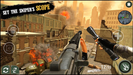 اسکرین شات بازی Call of World War Sniper Duty- Warfare Action Game 4