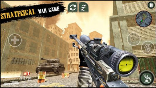 اسکرین شات بازی Call of World War Sniper Duty- Warfare Action Game 5