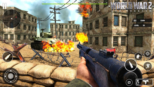 اسکرین شات بازی World war 2 Gun shooter: Free WW2 FPS Games 2020 6