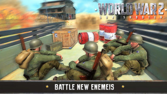 اسکرین شات بازی World war 2 Gun shooter: Free WW2 FPS Games 2020 3