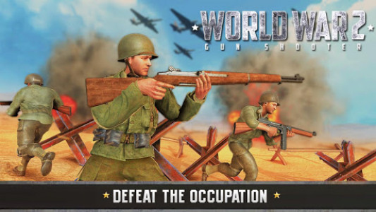 اسکرین شات بازی World war 2 Gun shooter: Free WW2 FPS Games 2020 2